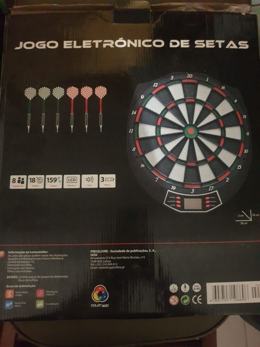 Alvo setas eletrónico