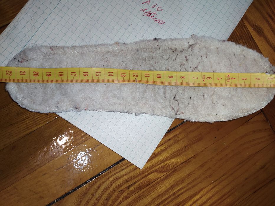 Сапоги зимние, р. 35,22см