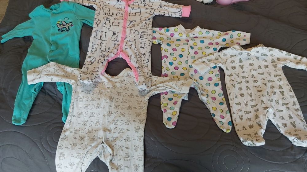 5 szt pajacyki 56/62