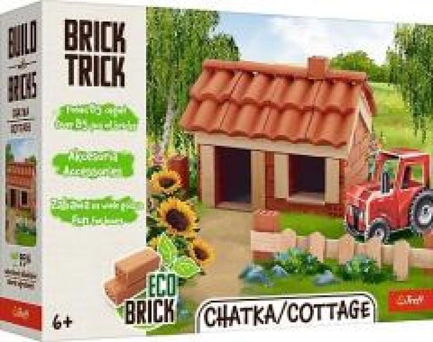 Brick Trick - Chatka M TREFL pudełko,226x323 mm