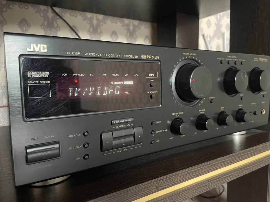 Ресивер JVC + акустика PHILIPS