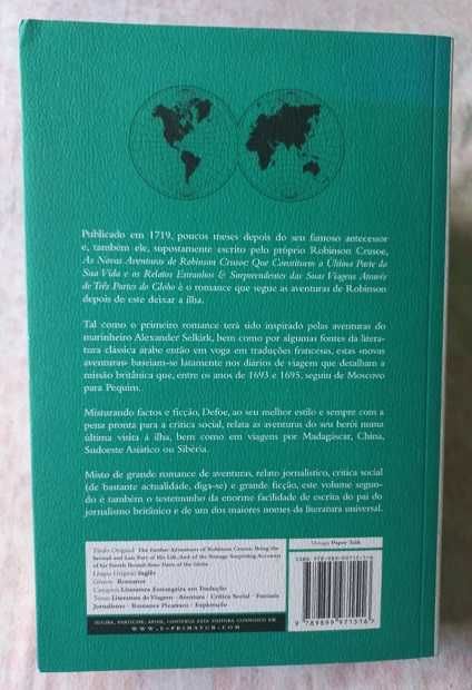 As Novas Aventuras de Robinson Crusoe - Daniel Defoe