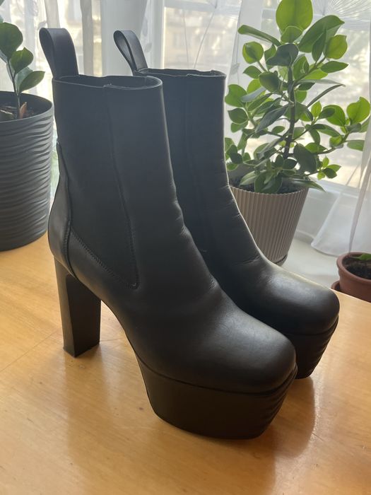 Rick Owens ss24 minimal grill kiss heels