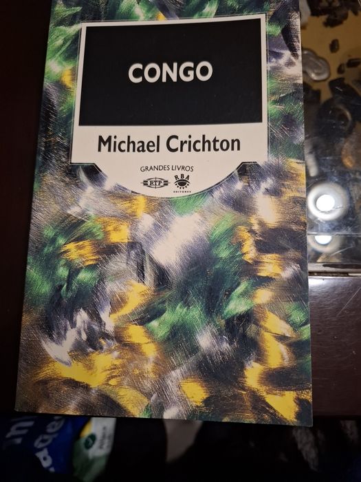 Livro congo de Michael Crichton