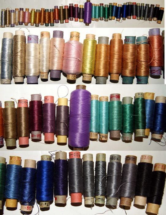 Набор Ткань для шитья Нитки Бархат Сатин Органза Хлопок Фланель Шерсть