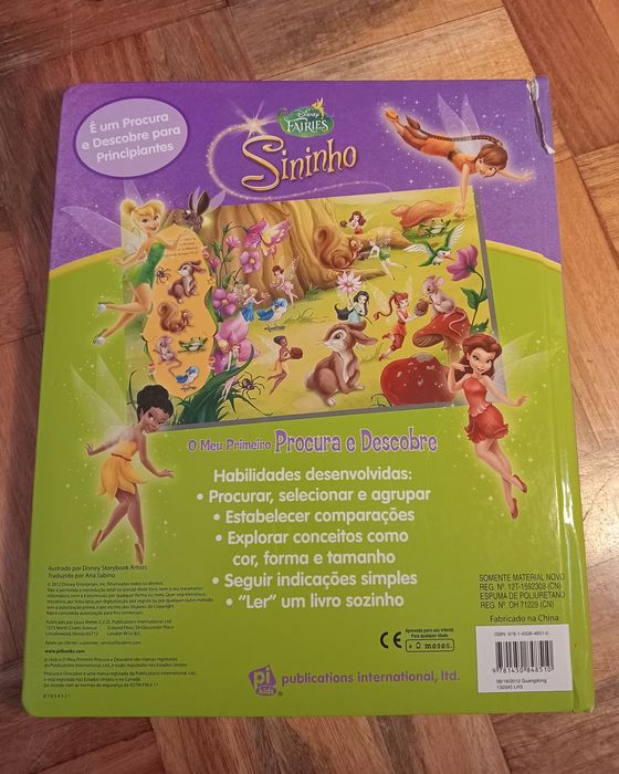 Livro Interativo Sininho