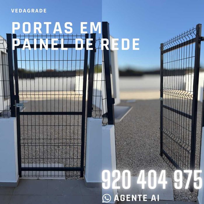 Vedações / Chapa / Rede / Painel de rede / Gradeamentos / Portão