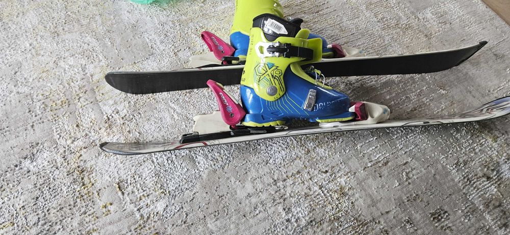 Zestaw narty i buty narciarskie dla dziecka 4-6 lat