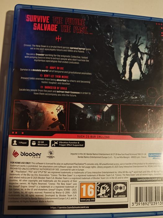 Cronos the new dawn PS5 pl