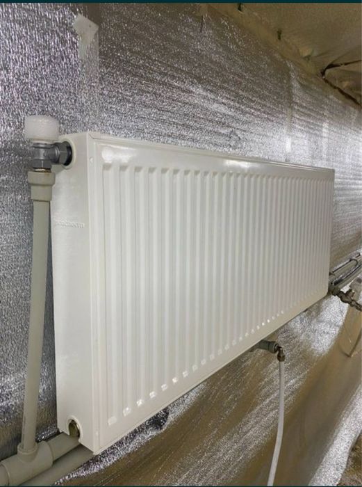 Радіатор опалення Protherm 22 500x1200 з термоголовкою Herz