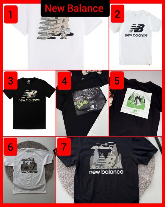 БЕЗ ПЕРЕДПЛАТ ‼️ Футболки NB , Adidas , Karl , Kenzo , TNF , Alo