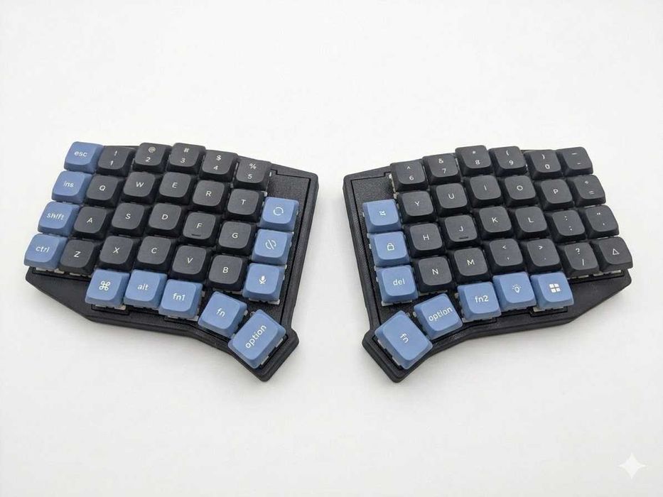 Split klawiatura gamingowa Sofle bezprzewodowa Ergonomiczna Vial. Split ergonomic keyboard Full Kit