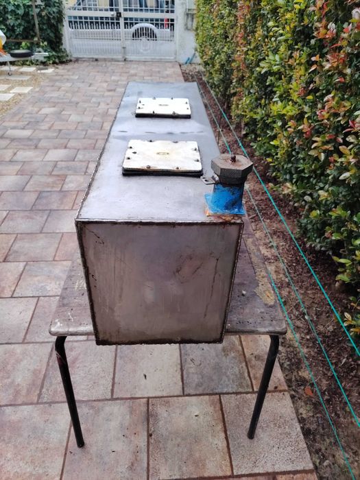 Depósito para barco em inox