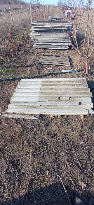 Шифер цілого нема! надколотий і половинки 8-ми хвильовий 1.75 на 1.1 м