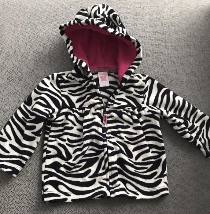 Bluza zeberka dla dziewczynki 68-74 cm