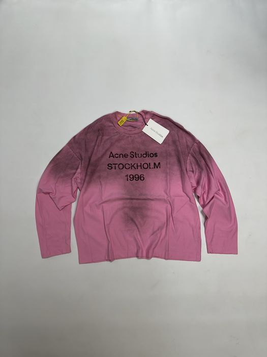 Acne Studios лонгслів лонгслив рожевий розовый кофта худи М S