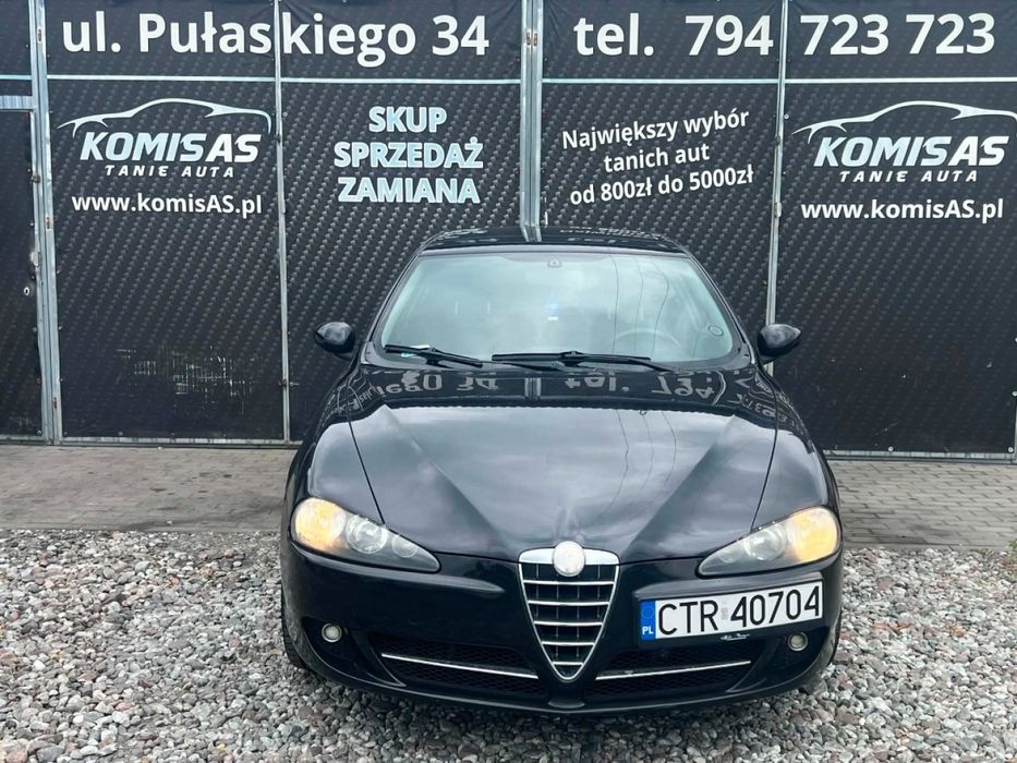 Alfa Romeo 147 1.6 + GAZ 105KM 2008r • Klimatyzacja • Radio Android • alufelgi