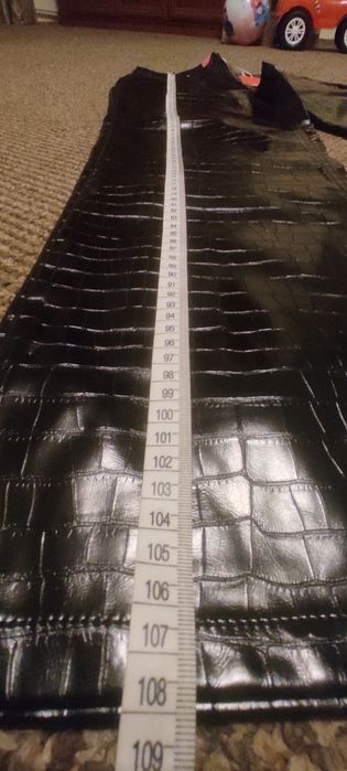 Spodnie z eco skóry