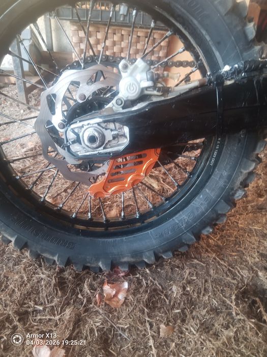 KTM EXC 200 matrícula 2003