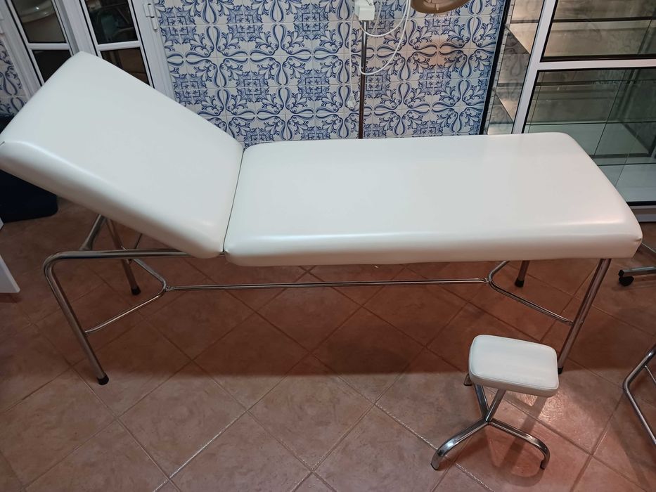 Marquesa, cadeira, armário, mobília para gabinete de estética