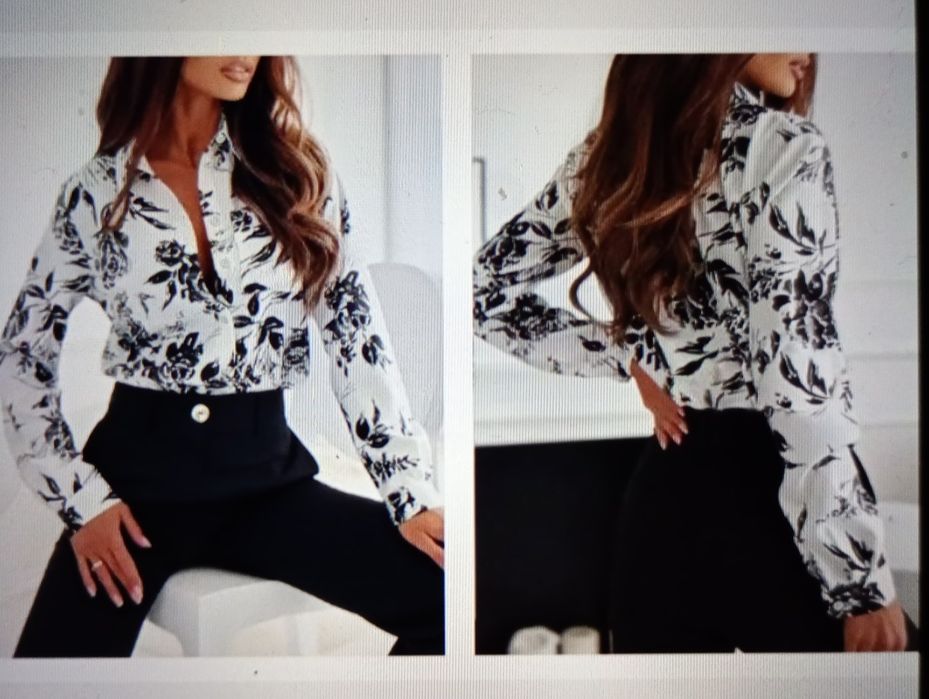 Nowa koszula damska długi rękaw rozmiar L