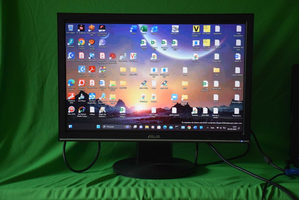 Monitor ASUS VW202S 20 polegadas