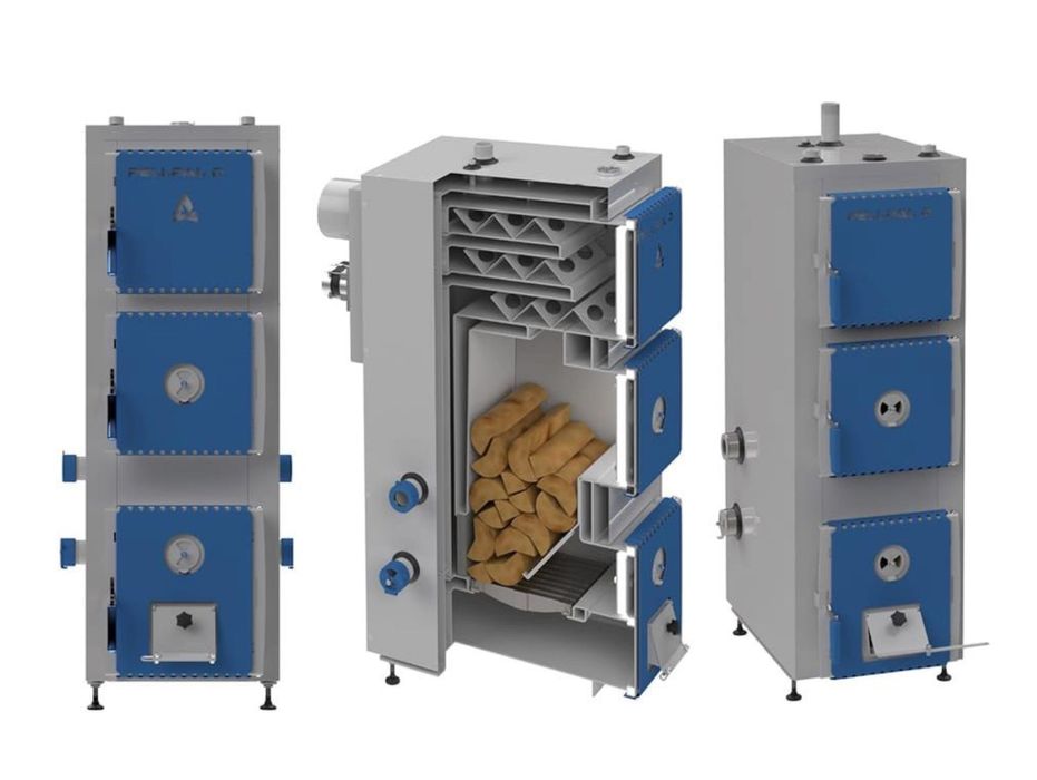 Kocioł na drewno PELLPALL D 25kW - wydajne i ekologiczne ogrzewanie!