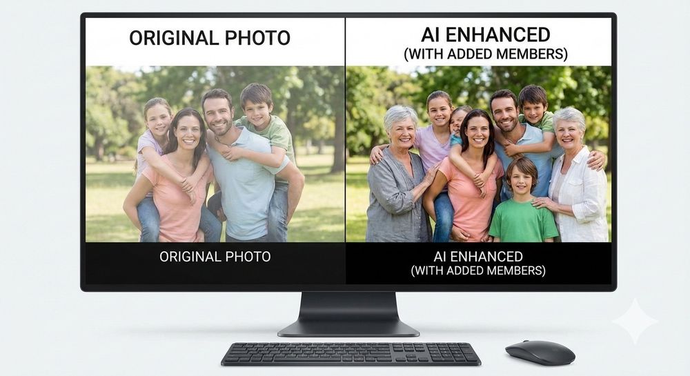 AI Foto Edycja Zdjęć Przerabianie Zdjęcia
