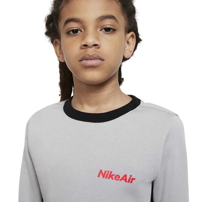 NIKE AIR CREW Nowa Bluza Dziecięca 5-7 Lat Bawełna Oryginalna 100%