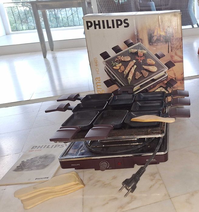 Reclette Grelhador Gourmet Philips