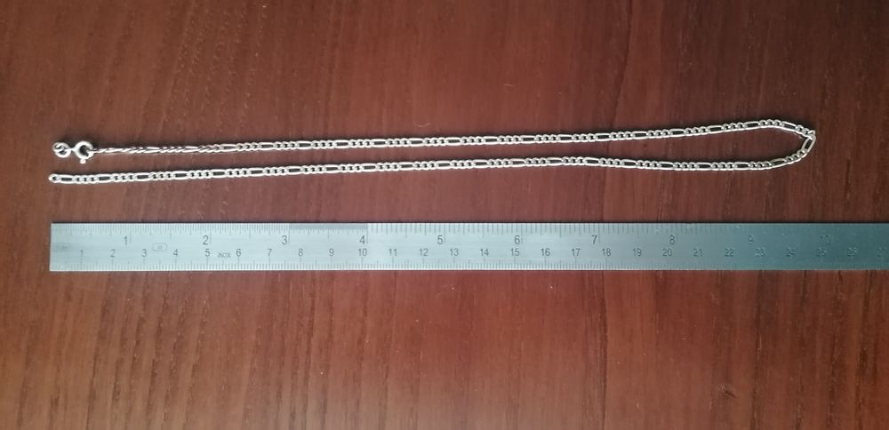 Fio de prata para homem