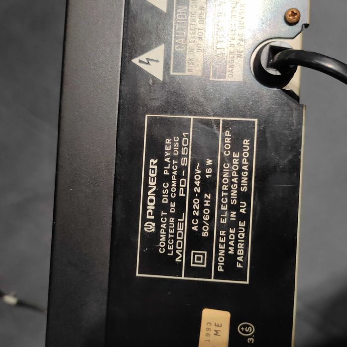 Odtwarzacz CD Pioneer pd-s501