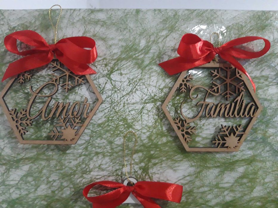 Pendentes natal, bolas natal