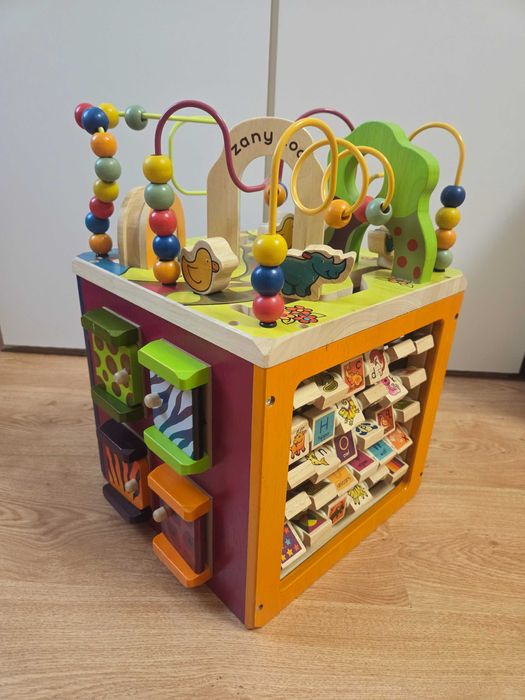 Бізікуб Battat Зоо-куб дерев'яний