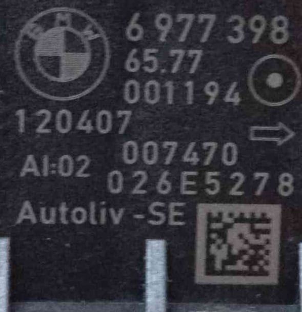 Sensor Airbag 6977398 - MINI MINI