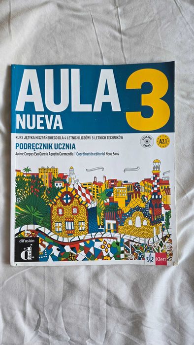 Aula Nueva 3, podręcznik, język hiszpański