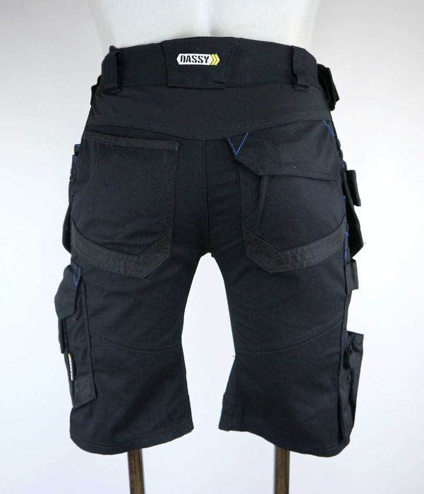 Dassy Trix hybrydowe spodenki robocze z wiszącymi kieszeniami S (46)