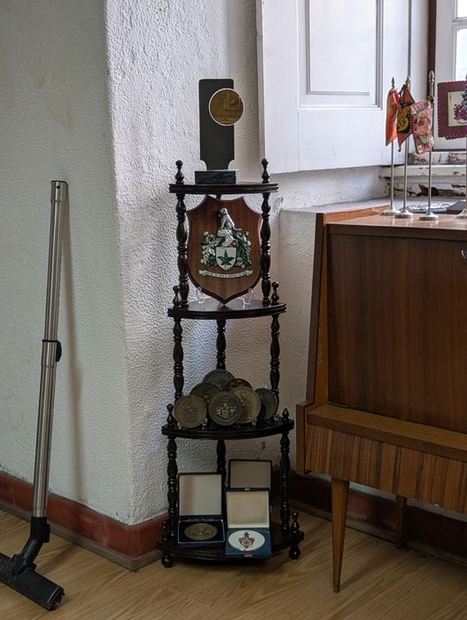 Estante de Canto em Madeira - Perfeita para Otimizar o Espaço!