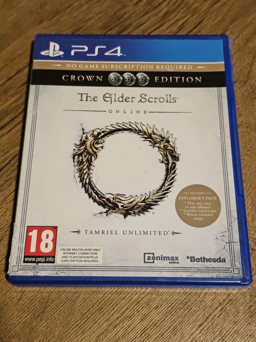 The Elder Scrrolls Online PlayStation PS4