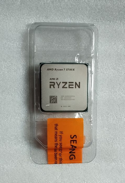 Новый Amd Ryzen 7 5700x 3.4 Ghz (4.6 turbo boost) 32mb cash AM4