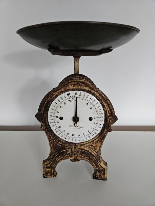 Zabytkowa waga naciskowa Krups Fabrik Marke