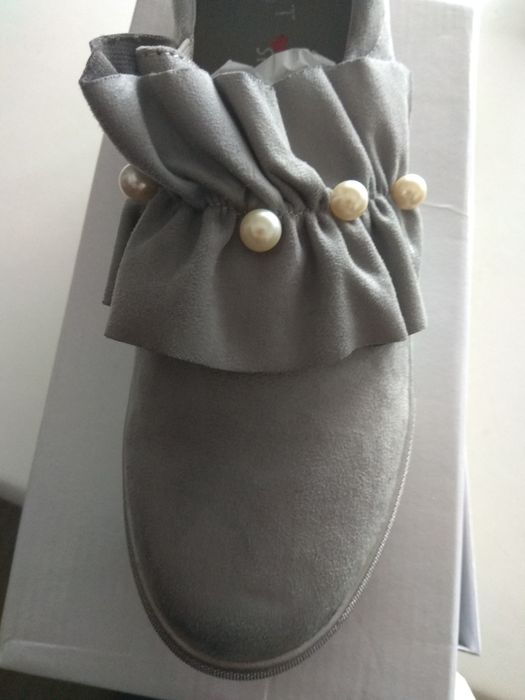 Sapatos de cor cinza para Mulher (Tam. 40)