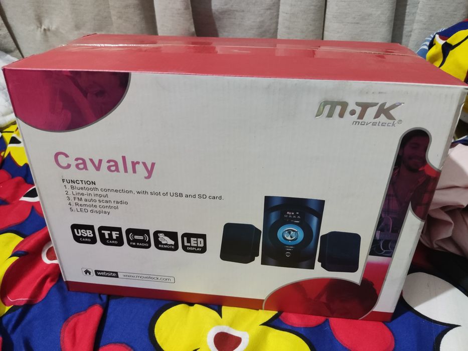 M.TK cavalry sistena alto falantes novo