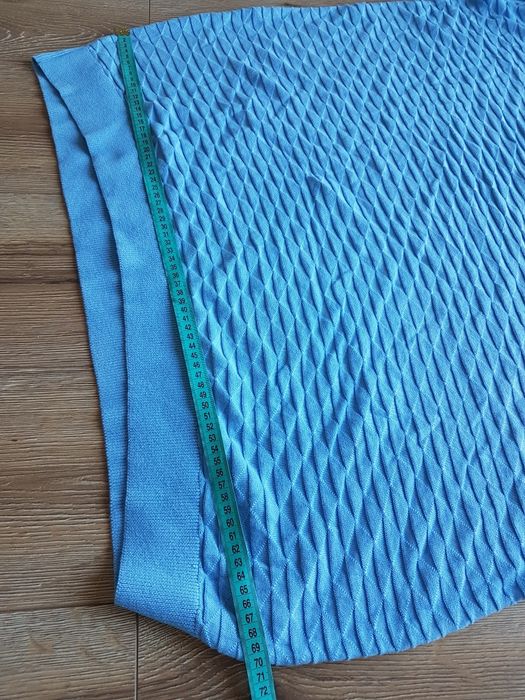 7XL Jack's męski sweter bawełniany duży 100% cotton sweterek niebieski