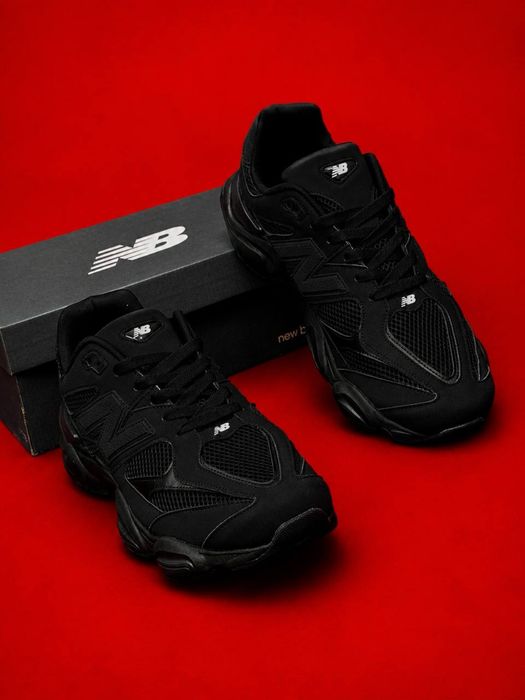 Кросовки New Balance 9060 Black Кросовки Нюьбеланс New Balance черные мужские Много размеров Кожаные мужские кроссовки е коасовки нюбеланс