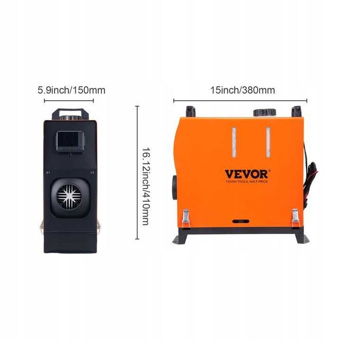 Ogrzewanie postojowe Nagrzewnica na ropę 12V 24V 8KW Webasto OD RĘKI !
