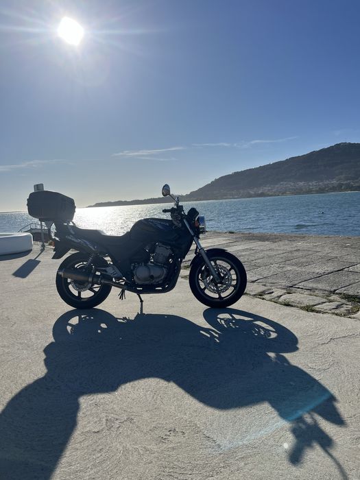 CB500 com top case (5000km)