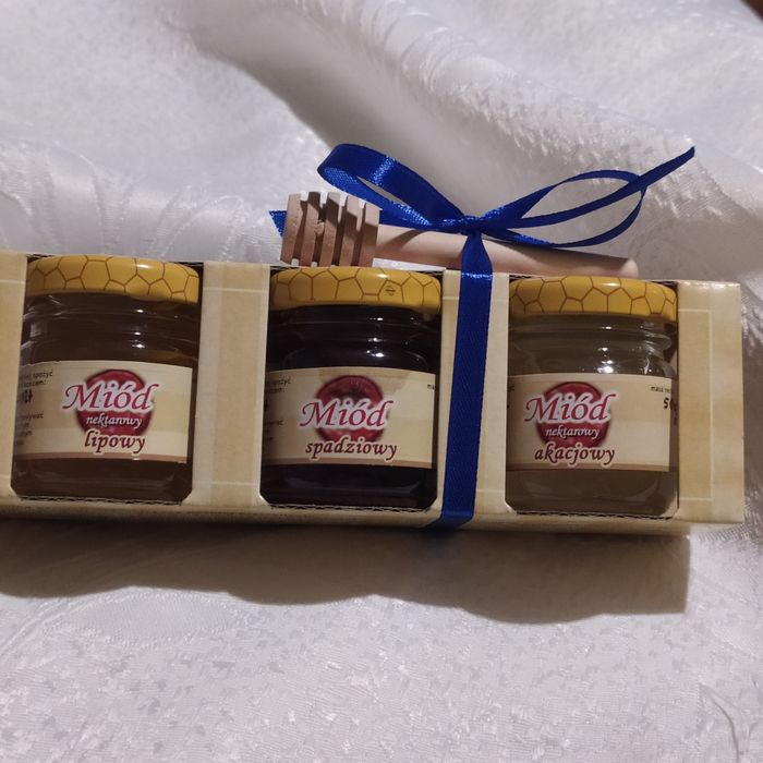 Miód zestawy na prezent