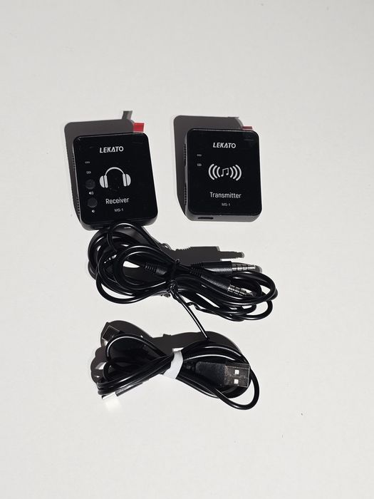 LEKATO MS 1 Бездротова система вушного моніторингу 2.4G, Стерео IEM