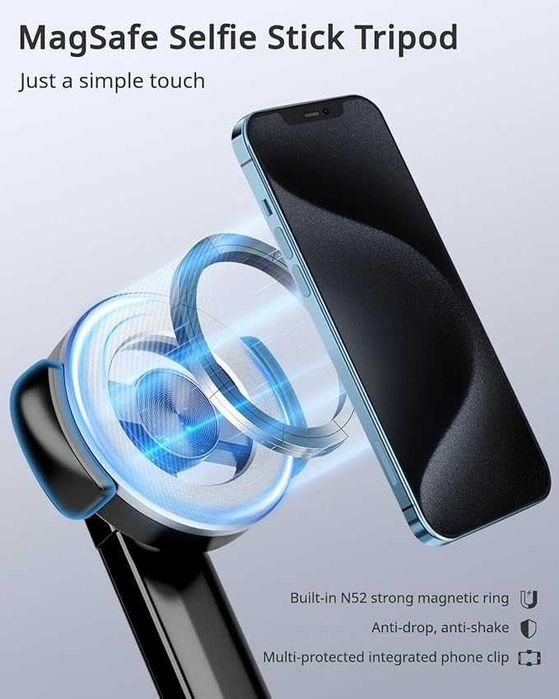 Victiv statyw selfie stick tripod 180cm pilot bluetooth